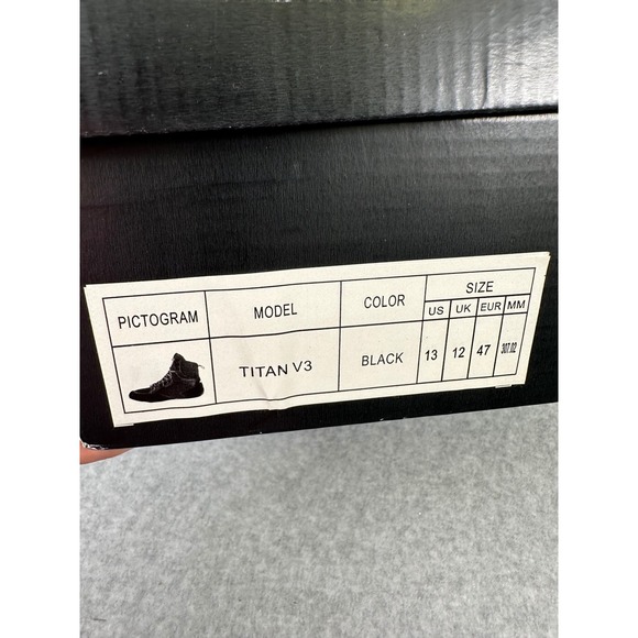Iron Tanks Titan V3 Black Gym & Fitness Gear Weightlifting Training Shoe Mens 13 - Picture 9 of 9